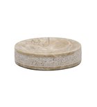 Photo: POSH freestanding soap dish holder, marble, beige