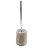 Photo: POSH freestanding toilet brush, marble, beige