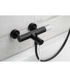 Photo: ULTRATAP Wannenarmatur, Schwarz matt/chrom