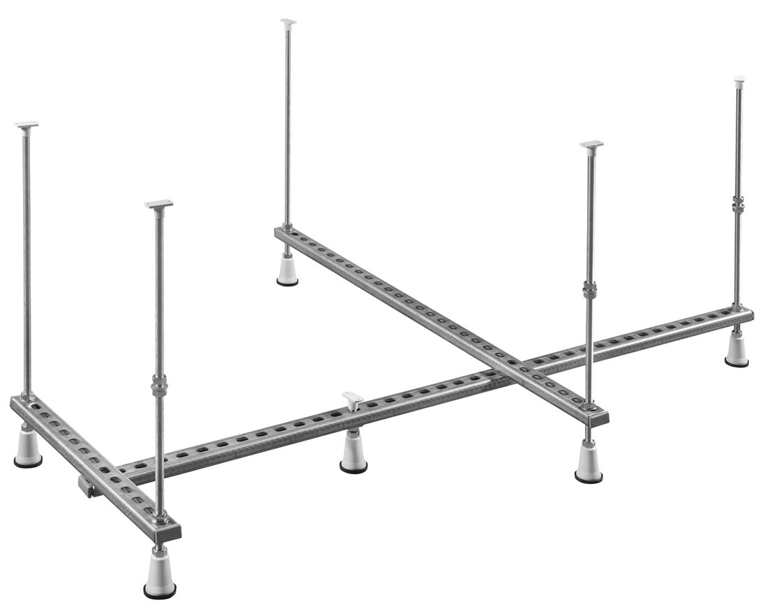 Nosná konstrukce pro asymetrickou vanu 150x75cm, L/R FR15076