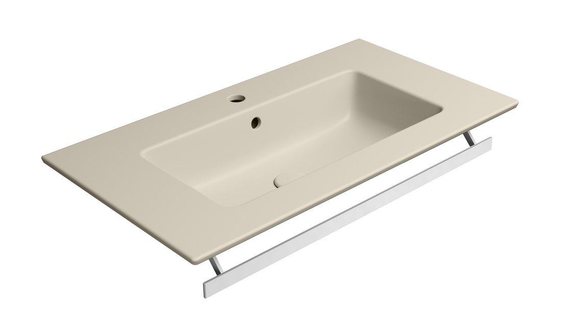 GSI PURA keramické umyvadlo Slim 82x46cm, creta mat 8885108
