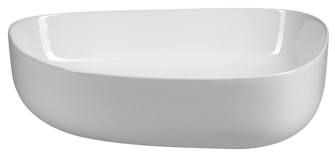 Aqualine Keramické umyvadlo na desku, 55x42cm, bílá 55421