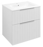 Photo: CIRASA Vanity Unit 59,2x64x46cm, white matt strip