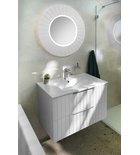 Photo: CIRASA STRIP szafka pod umywalkę 79,8x52x46cm, biały mat