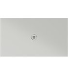 Photo: Rectangular ceramic shower tray 140x80x2cm, cenere matt