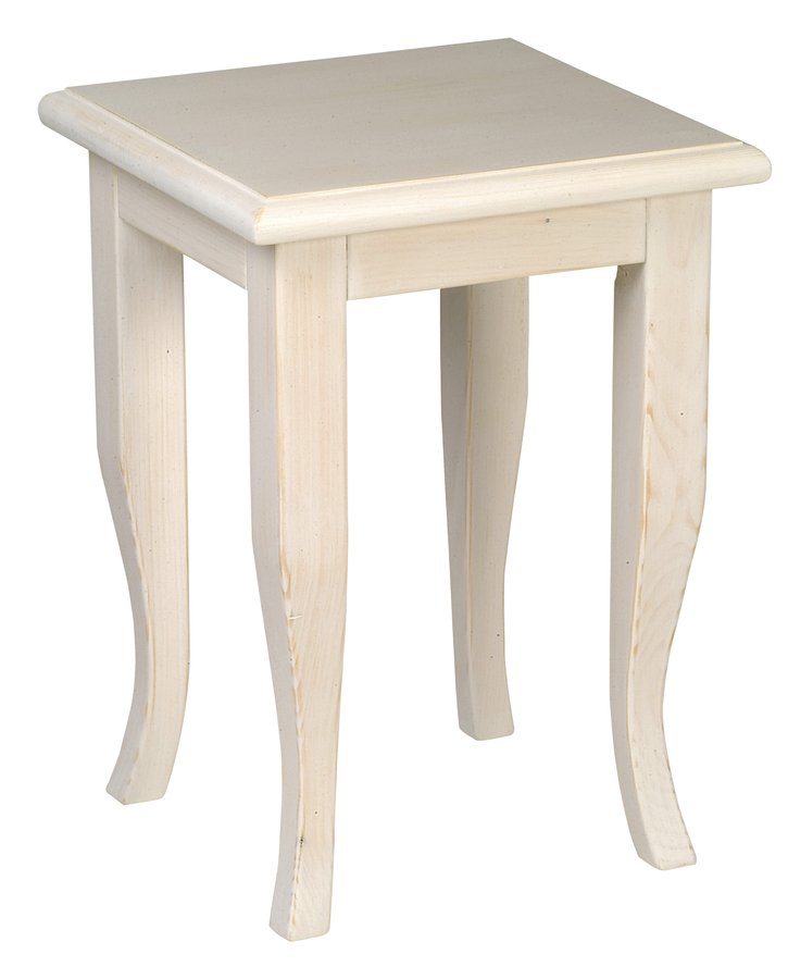 RETRO stolička 33x45x33cm, starobílá 1683