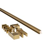 Photo: TRINITY prietoková lišta, zlato mat