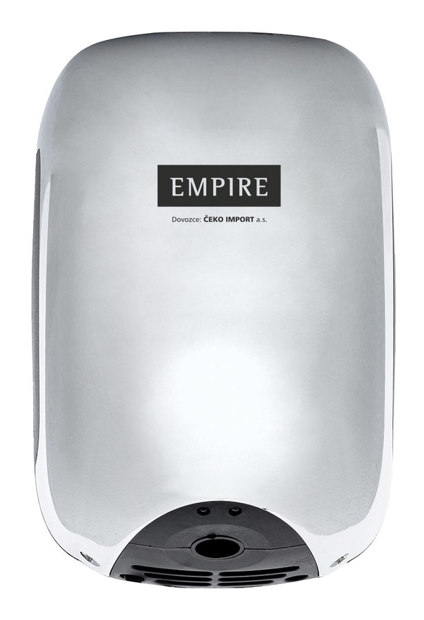 EMPIRE EMPIRE COMPACTJET MINI bezdotykový tryskový osoušeč rukou 230 V, 900 W, 156x238xx99,5mm, ABS plast, chrom 2856