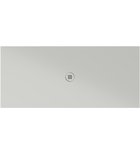 Photo: Rectangular ceramic shower tray 180x80x2cm, cenere matt