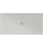 Photo: Rectangular ceramic shower tray 180x90x2cm, cenere matt