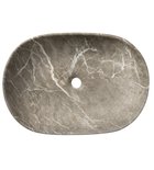 Photo: CALEO Keramik-Waschbecken zum Aufsetzen, 60x42cm, breccia marmor
