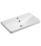 Photo: SEN washbasin, cast marble, 61x35cm, white