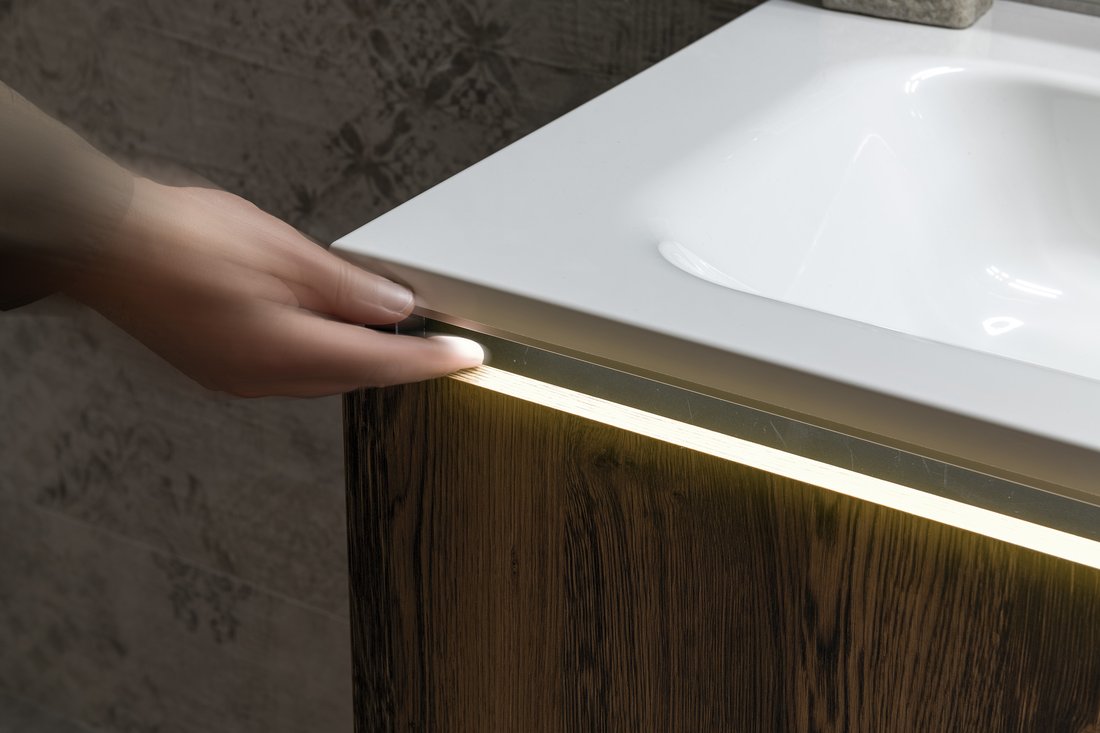 Sapho LOREA LED pásek 101cm, 1W, studená bílá LED105