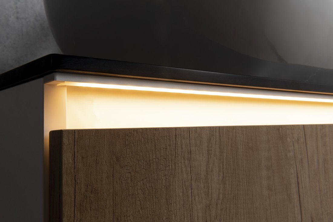 Sapho LOREA LED pásek 161cm, 1,6W, studená bílá LED165