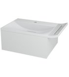 Photo: ZEUS Vanity Unit with siphon and washbasin 60x26x45 cm, white