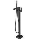 Photo: GINKO bath mixer into floor, black matt