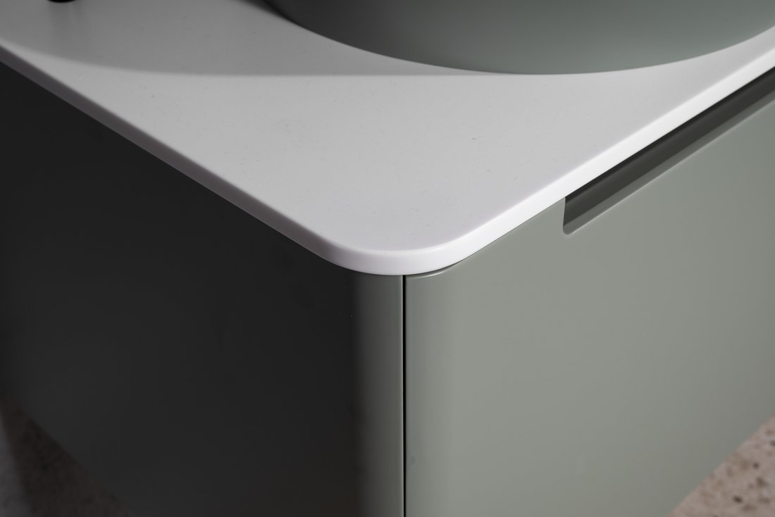 Sapho KERALA umyvadlová skříňka 140x35x47,5cm, 1x zásuvka, bílá lesk KR140-3030