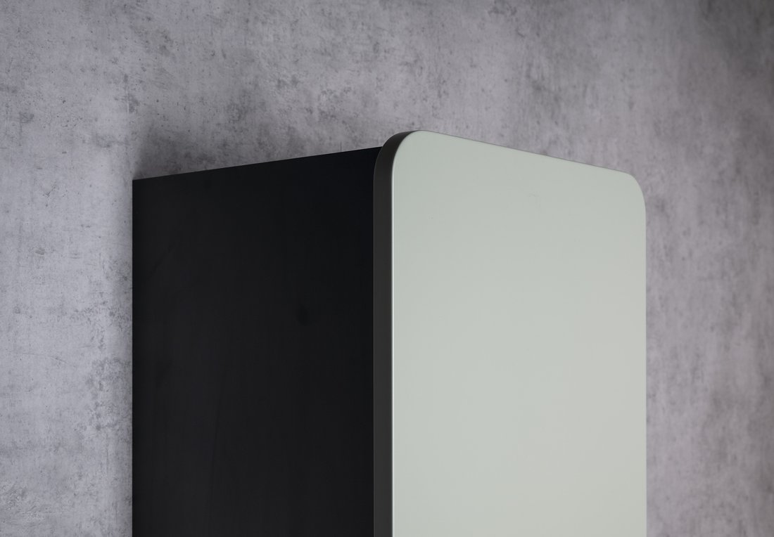 Sapho KERALA skříňka vysoká 38x143x32cm, 2x dvířka, levá/pravá, siena/antracit matný KR350-4234