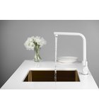 Photo: RONA stojánková dřezová baterie, bílá mat