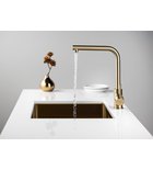 Photo: RONA stojánková dřezová baterie, zlato mat