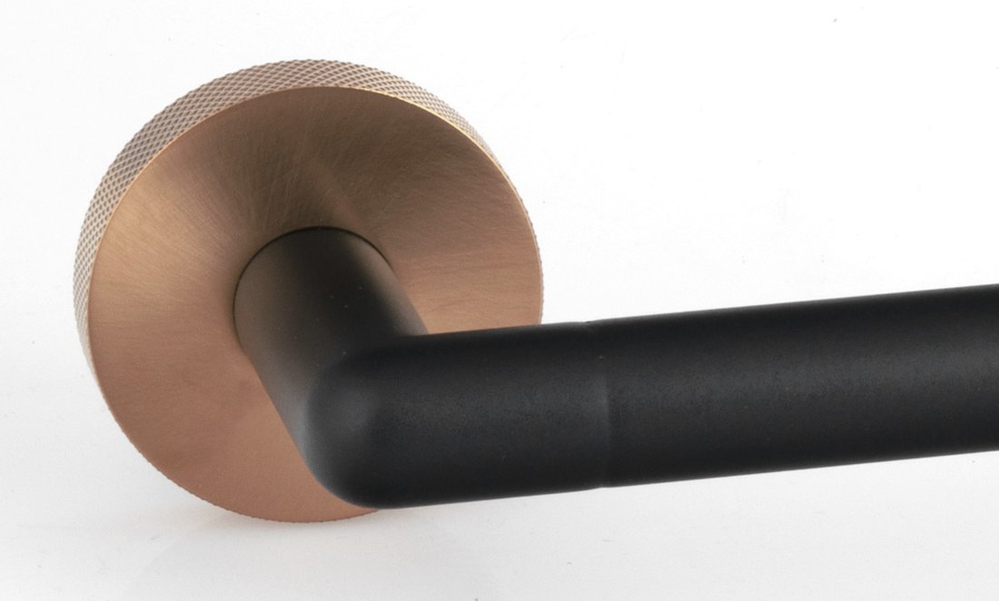 Sapho LARISSA držák ručníků 300mm, černá/měď mat WS009BC