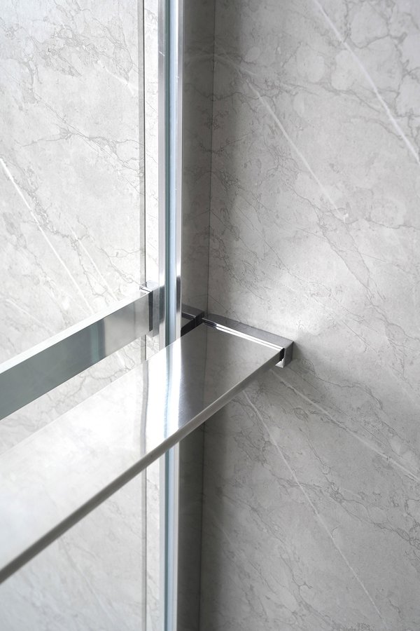 Sapho Police na walk-in zástěnu, 142cm, chrom EG1410