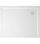 Photo: XENA sprchová vanička z&nbsp;litého mramoru, obdélník 100x80cm, bílá