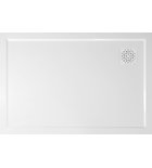 Photo: XENA sprchová vanička z&nbsp;litého mramoru, obdélník 120x80cm, bílá