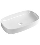 MATTEO keramické umývadlo na dosku 65x40cm, biela Photo: MATTEO keramické umývadlo na dosku 65x40cm, biela