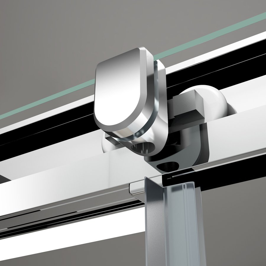 Polysan EASY půlkruhová sprchová zástěna 1000x1000mm EL4715
