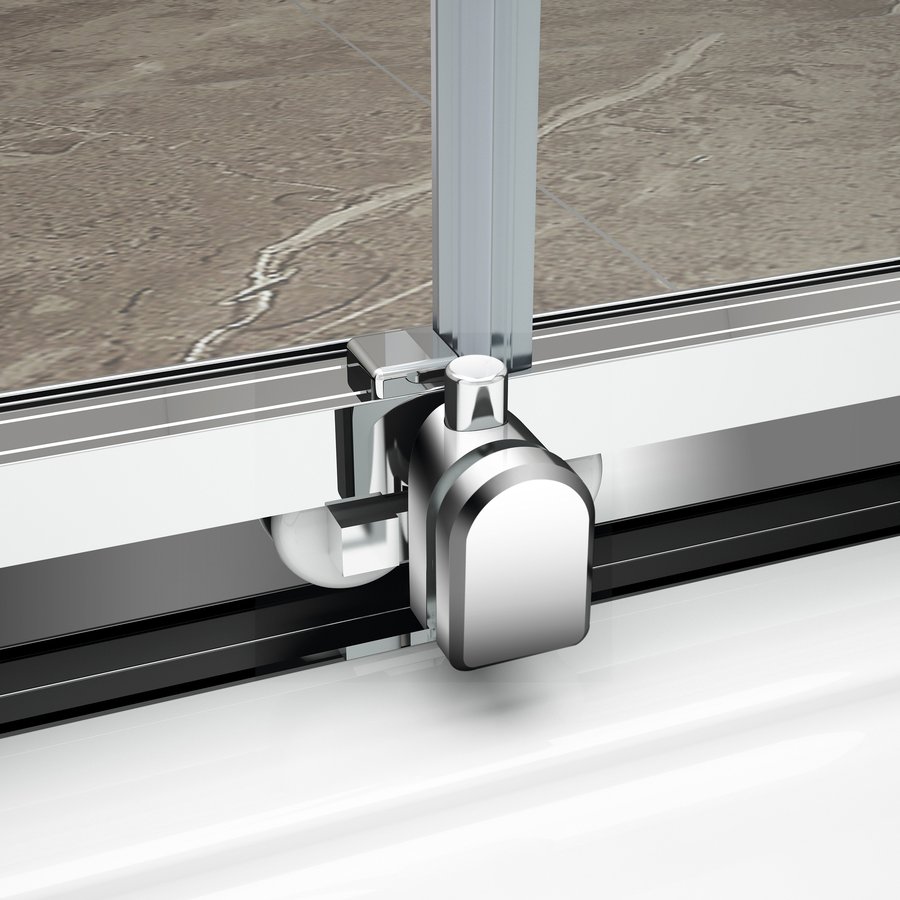 Polysan EASY půlkruhová sprchová zástěna 1000x1000mm EL4715