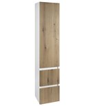 Photo: PANEDA STRIP szafka wysoka 35x165x31cm, dąb emporio, lewa/prawa