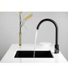 Photo: TRONA stojánková dřezová baterie, černá mat