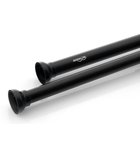 Photo: Telescopic Curtain Rod 63-105cm, black