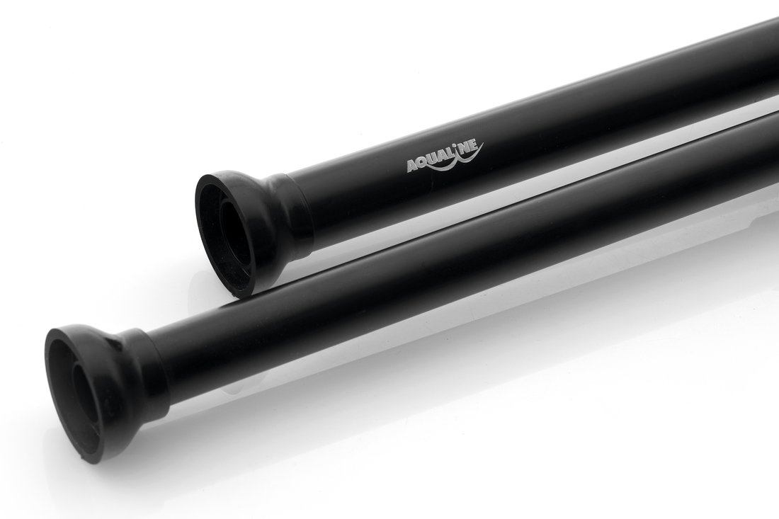 Aqualine Teleskopická rozpěrná tyč 118-215cm, černá 4061B