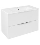 Photo: CIRASA umývadlová skrinka 78x54x39cm, biela lesk