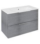 Photo: CIRASA umývadlová skrinka 78x54x39cm, dub strieborný