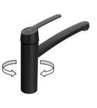 Photo: LISON bateria zlewozmywakowa, czarny mat