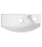 Photo: CARLON ceramic washbasin, 45x23cm, hole for tap on the right, white