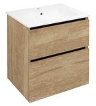 EZARA szafka pod umywalkę 59,2x64x46cm, dąb alabama Photo: EZARA szafka pod umywalkę 59,2x64x46cm, dąb alabama