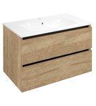EZARA Vanity Unit 79,8x52x46cm, oak alabama Photo: EZARA Vanity Unit 79,8x52x46cm, oak alabama