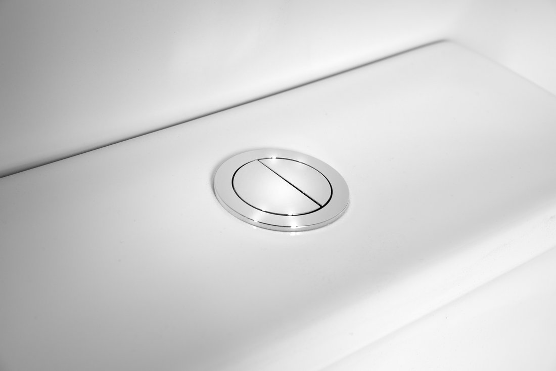 Sapho IMALA WC kombi, Vortex Rimless, spodní/zadní odpad, bílá PC107V