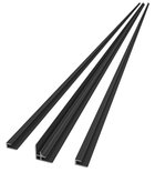 Photo: DENIPAN set profilů pro rohovou instalaci, 2100mm, černá mat
