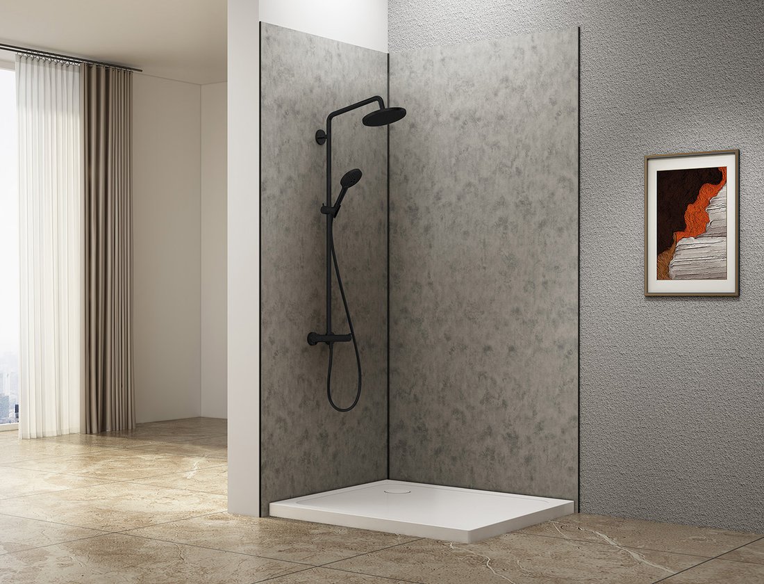 DENIPAN obkladový panel 1200x2100mm, šedý beton DP1200GB