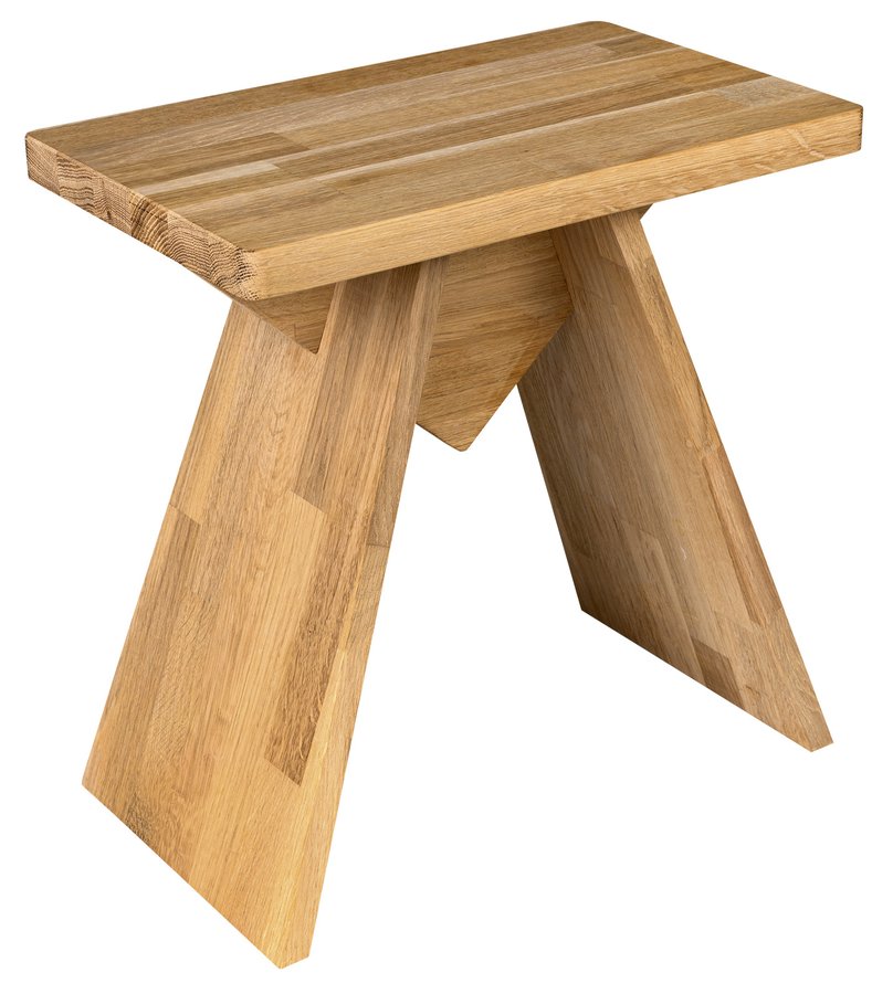 ASTYLE stolička 40x41x25cm, masiv přírodní dub AS410