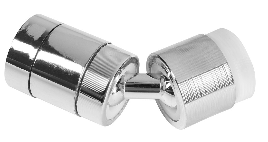 Aqualine Perlátor s kloubem a přepínačem, redukce M22x1 a M24x1, ABS/chrom B006