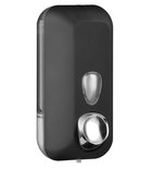 Photo: COLORED dozownik mydła płynnego 550ml, ABS, Soft Touch, czarny mat