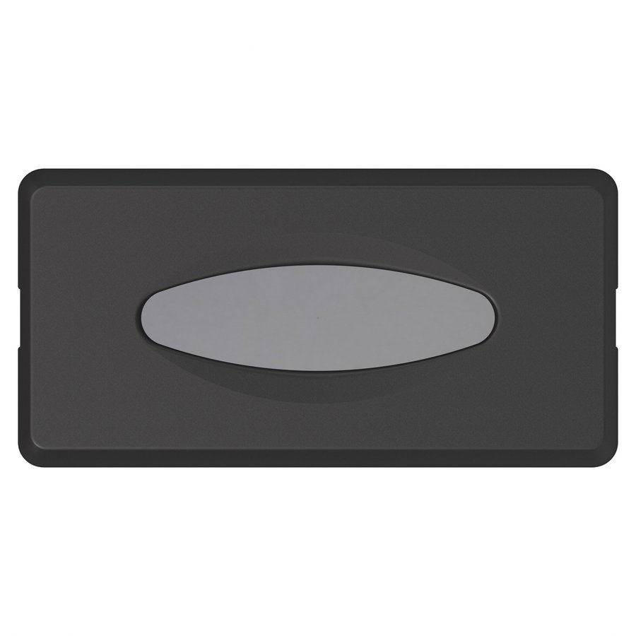 MARPLAST ECOLORED zásobník na papírové kapesníky, 27x13x7cm, ABS, Soft Touch, černá mat A68700VB
