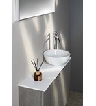 Photo: LATUS X deska Rockstone 80x23,5cm, bílá mat