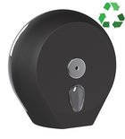 Photo: ECOLORED Toilettenpapierspender bis Ø 23cm, ABS, schwarz matt